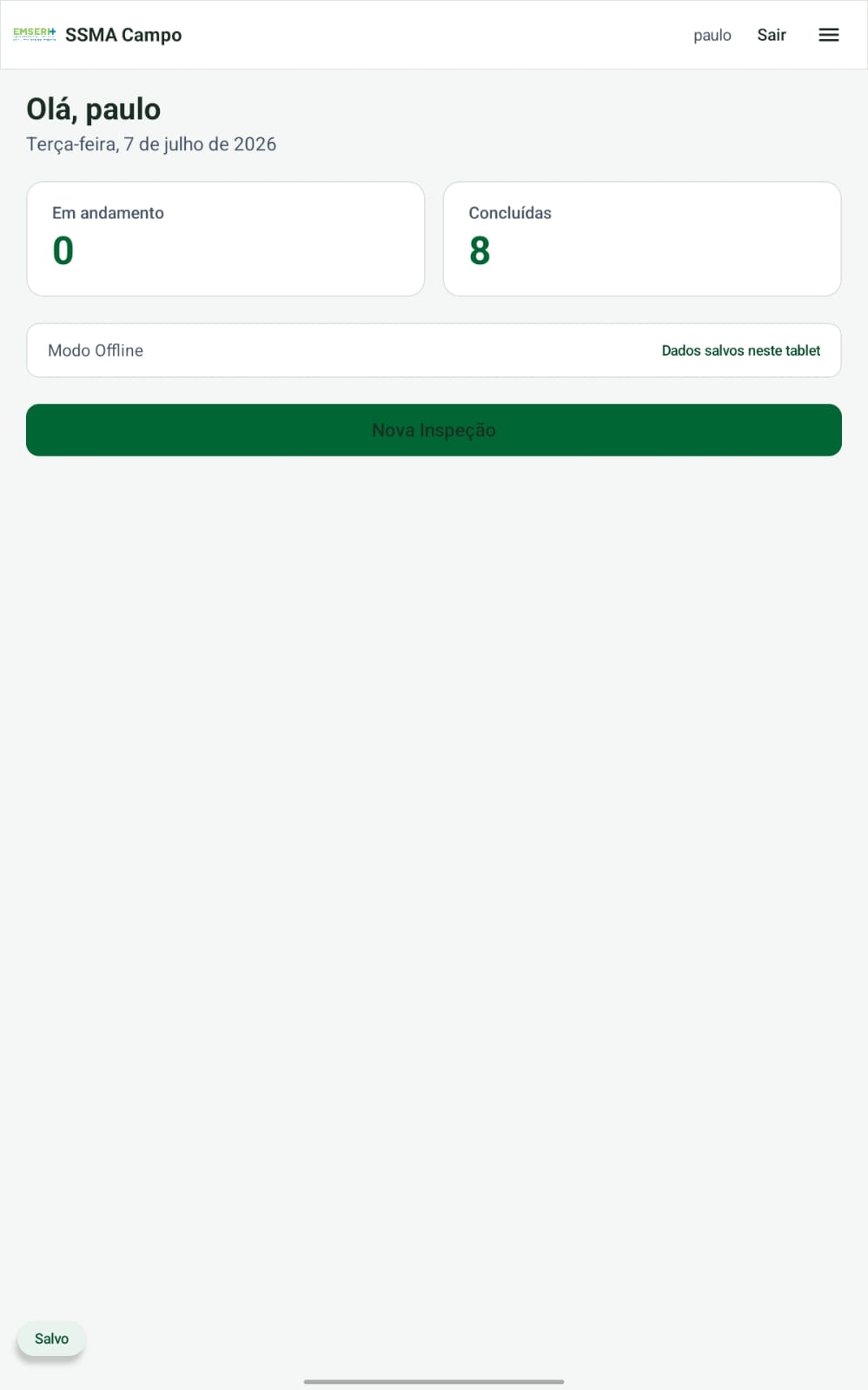 Inspeção SST